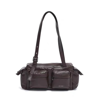 SAMO ONDOH South Korean Shoulder Bag — Hong Eun-Chae & Song Yuqi Inspired Motorcycle Underarm Bag