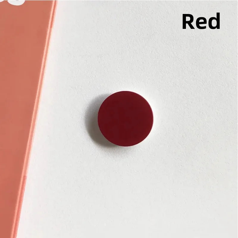 Finger Ring Holder Stand — Solid Color Folding Grip & Pocket Socket for iPhone 15, Samsung & Mobile Phones
