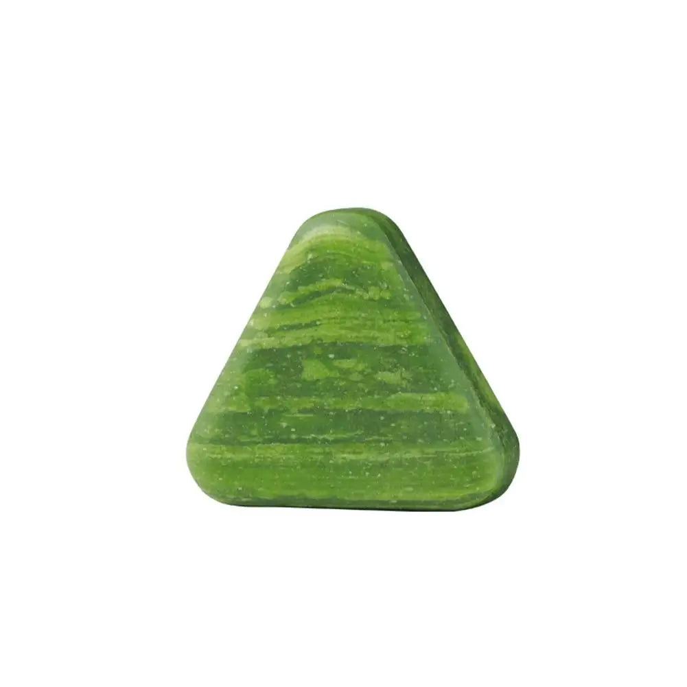 Usman Grass Herbal Shampoo Soap - Cypress Leaf & Polygonatum Extract for Oil Control and Scalp Care