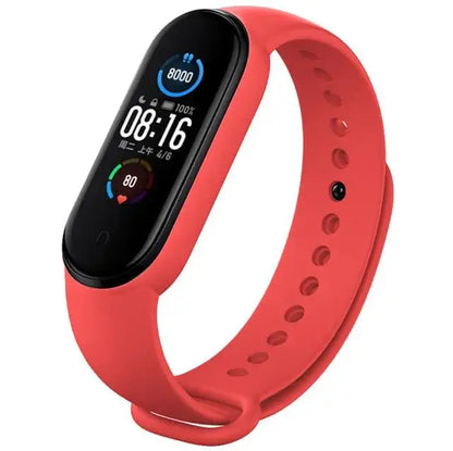 Silicone Watch Strap for Xiaomi Mi Band - Replacement Wristband Bracelet for Mi Band 3 4 5 6 7 Smartwatch Accessories