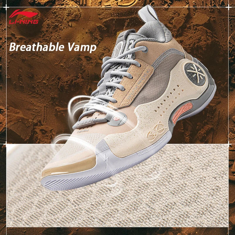 Li-Ning WAY OF WADE 10 LOW Basketball Shoes - Professional Carbon Plate Sneakers with Cushioning & Support