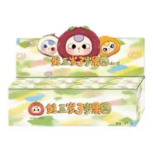 Baby Three Cute Fruit Plush Mystery Box — Stuffed Doll Blind Bag Toy for Girls, Perfect Birthday Gift