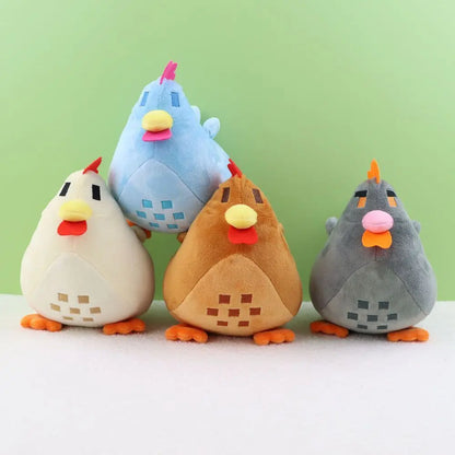 22cm Stardew Valley Chicken Plush Toy — Soft Stuffed Animal Pillow, Kids Toy, Christmas Gift & Home Decoration