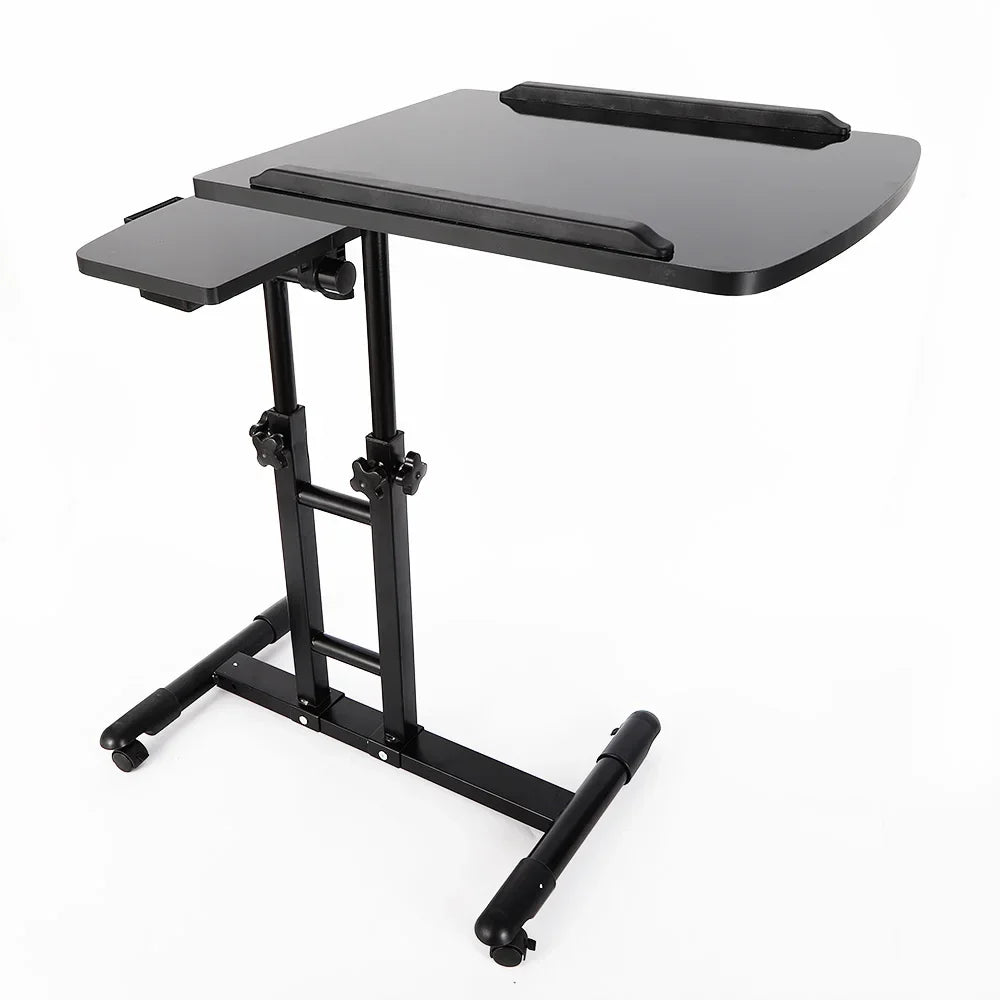 Portable Tattoo Workstation — Adjustable Dual Surface Table with Impact-Resistant Board