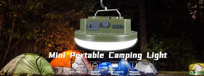 MOSLIGHTING 9900mAh Rechargeable Camping Lantern — Powerful LED Flashlight with Magnet, Portable Tent & Work Light