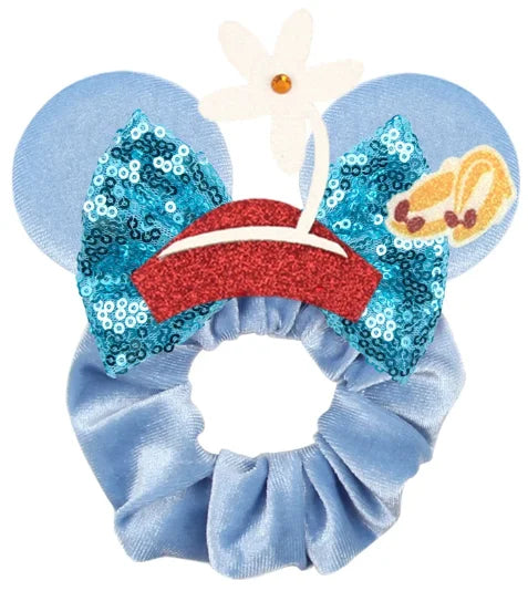Velvet Mouse Scrunchies - Cute Elastic Ponytail Holders & Hair Accessories for Girls