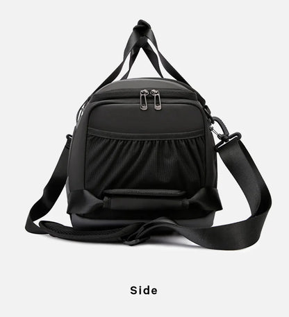 BANGE Waterproof Sports Gym Bag for Men - Fitness Training & Outdoor Dry Wet Separation Travel Bag