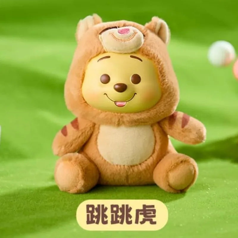 Disney Winnie the Pooh Vinyl Blind Box – Naughty Party Pooh Bear Mystery Pendant Toy, Cute Surprise Doll Gift