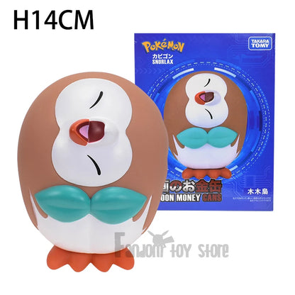 Pokemon Snorlax Money Box — Standing & Sitting Piggy Bank Figure, Cute Saving Pot for Kids Birthday Gift