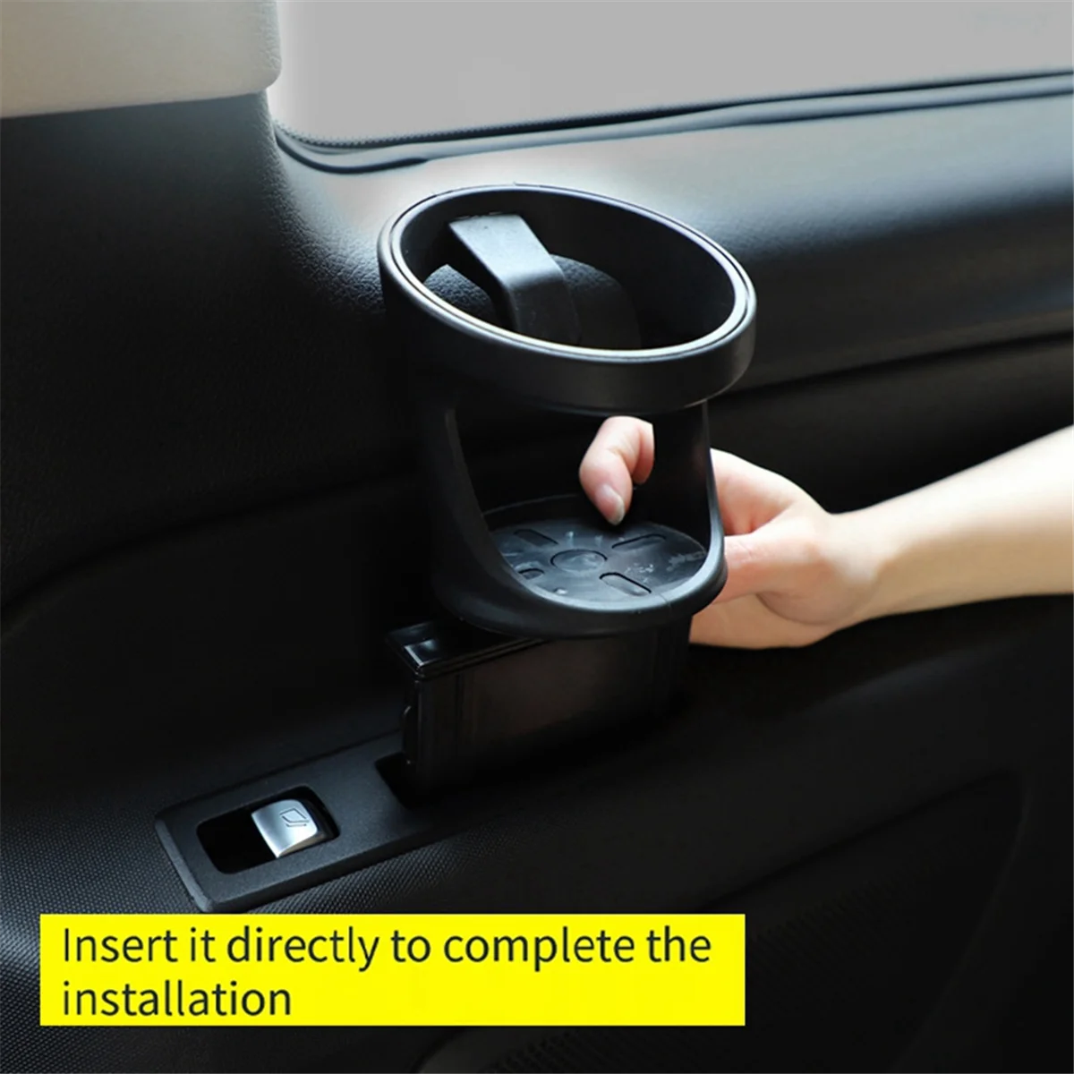 Rear 3rd Row Seat Cup Holder Frame – Compatible with Mercedes-Benz Vito W447 / V-Class V260 W448 2015–2022 Car Water Drink Holder Accessory