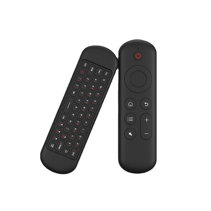 Wireless Air Voice Mouse 2-in-1 – 2.4G Bluetooth Mini Keyboard with Rechargeable Remote, IR Learning for Smart TV & Android TV Box