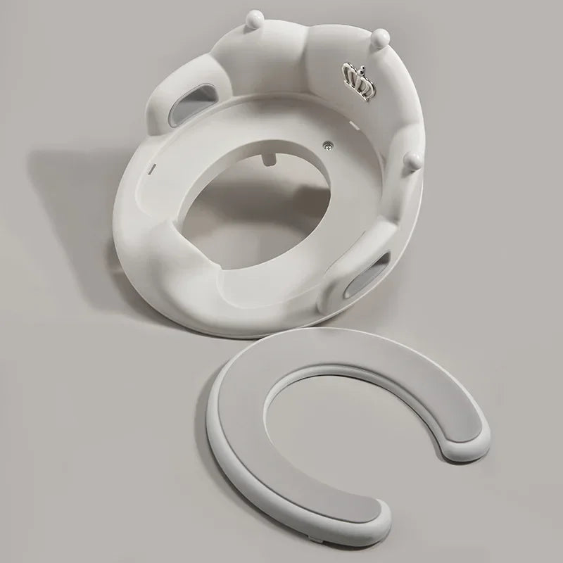 Baby & Kids Toilet Seat Ring - Soft Cushion Potty Training Seat Cover for Girls, Boys & Household Use
