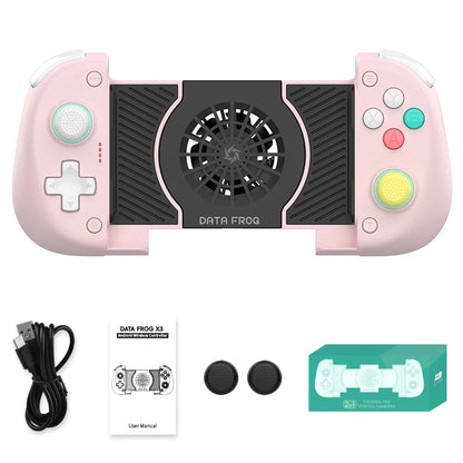 DATA FROG X3 Wireless Game Controller — Android Controller for Samsung Galaxy, Compatible with PUBG Mobile