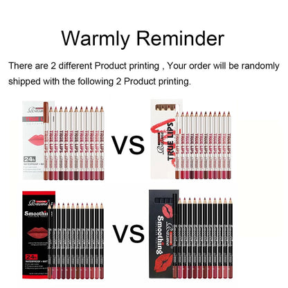 12-Piece Long-Lasting Lipstick Set with Lip Liner & Matte Lip Gloss — Professional Makeup Gift for Women