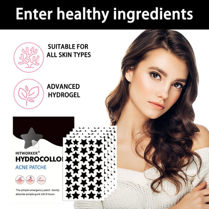 400/800-Piece Hydrocolloid Pimple Patches - Gentle, Alcohol-Free Acne and Blemish Cover Stickers for Daily Skincare