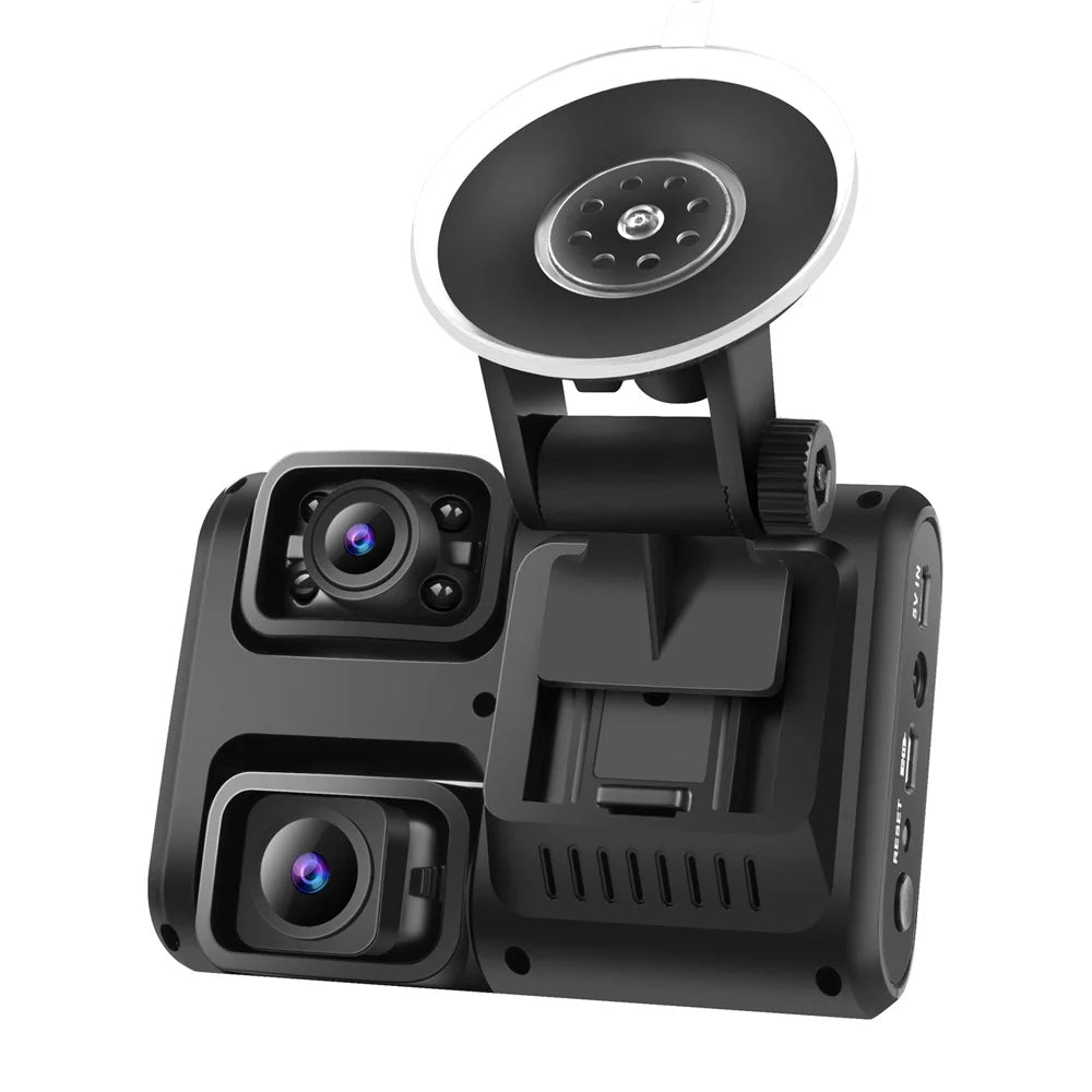 4K 2160P Dual Lens Car DVR – WIFI GPS Logger, Novatek 96663 Chip, Sony Sensor, Night Vision Dash Cam Recorder D30H