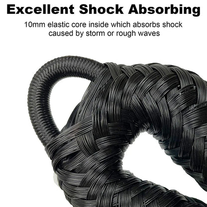 Boat Bungee Dock Lines — Kayak, Jet Ski & Power Boat Mooring Rope Accessories