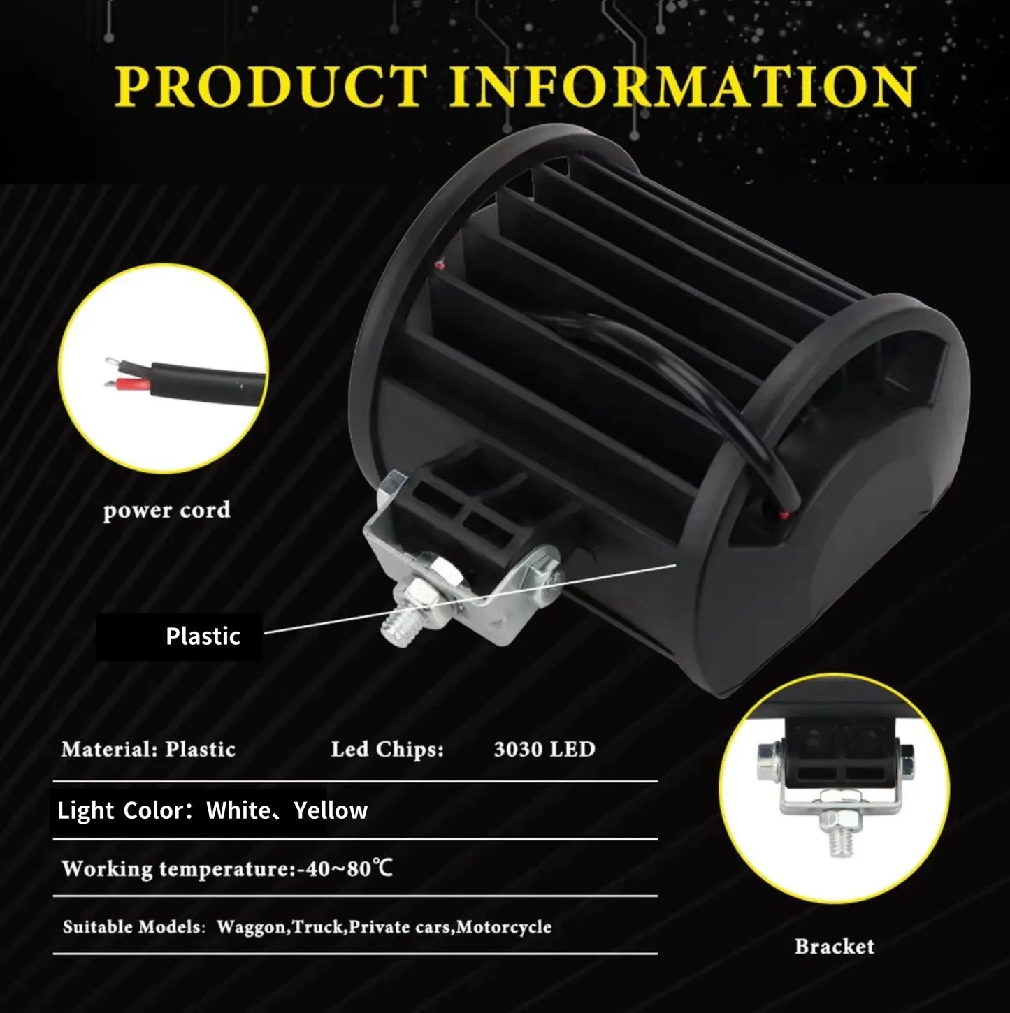 12V Off-Road LED Light Bar – Super Bright 6000K Spot & Flood Combo Work Light for Car, SUV, 4x4, Boat & ATV Headlight Barra LED Lighting Accessories