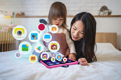 New Cartoon Pattern Kids Tablet – 7 Inch, Quad-Core, 4GB RAM, 64GB ROM, Android Learning & Education Games, Children's Gift