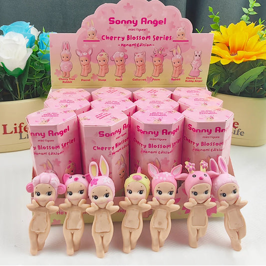 Sonny Angel Cherry Blossom Blind Box — Sakura Rabbit Surprise Collectible Doll Lucky Mascot Gift