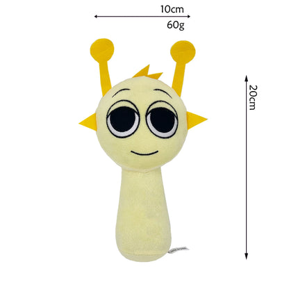 Sprunki Plush Doll Toy — Cartoon Stuffed Pillow for Kids, Birthday & Christmas Gift