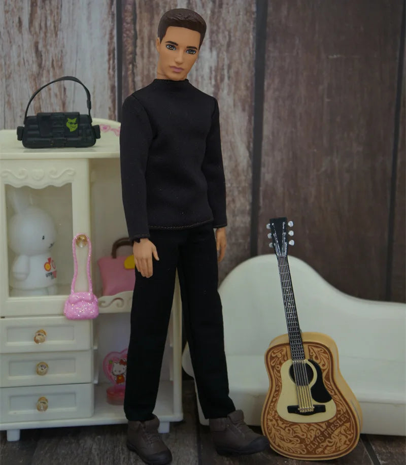 High-Quality 30cm Doll Dress — Clothes for Babi & Ken Dolls, Perfect Birthday & Christmas Gift for Girls