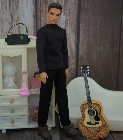 High-Quality 30cm Doll Dress — Clothes for Babi & Ken Dolls, Perfect Birthday & Christmas Gift for Girls