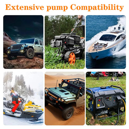 Portable Electric Fuel Transfer Pump – Automatic Water & Oil Suction Vacuum Pump for SUV, Truck, RV & Boat