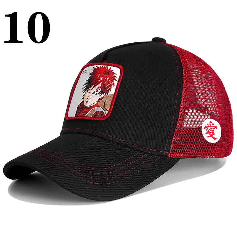 Dragon Ball Anime Baseball Cap - Goku Vegeta Buu Mesh Hip Hop Hat for Summer Casual Wear
