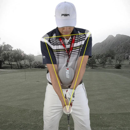PGM Inflatable Golf Smart Ball Trainer - Portable Swing Arm Corrector, Posture Training Aid & Golf Accessory
