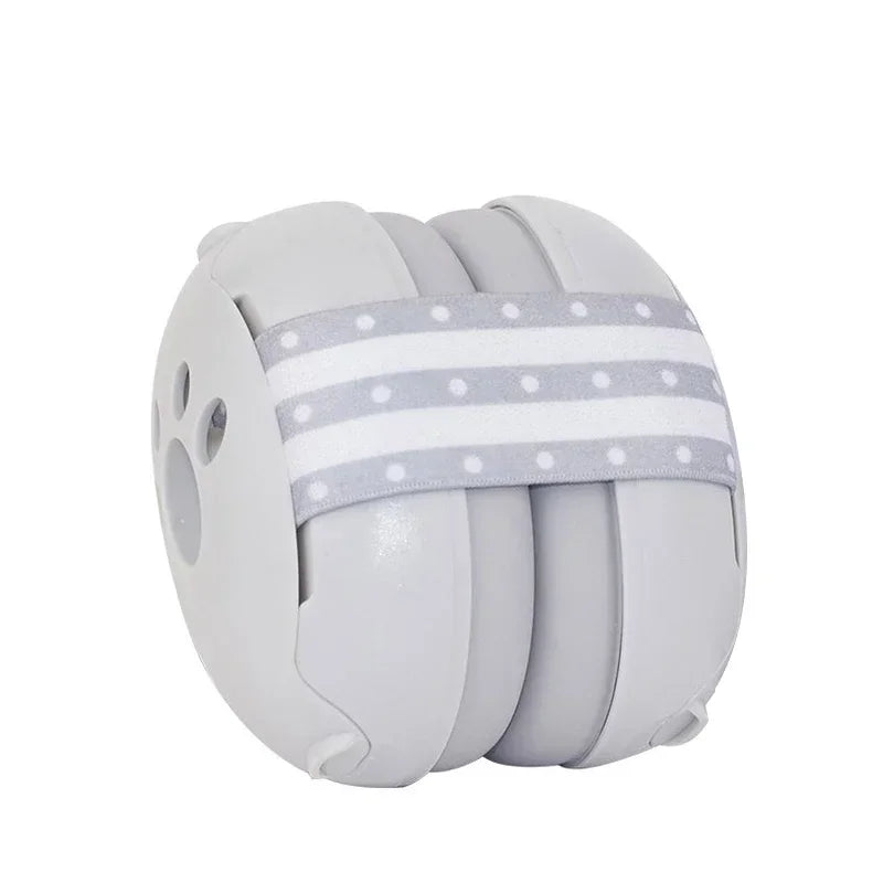 Baby Noise Reduction Earmuffs – Soft Elastic Hearing Protection Headphones for Infants and Toddlers for Sleep and Noisy Environments