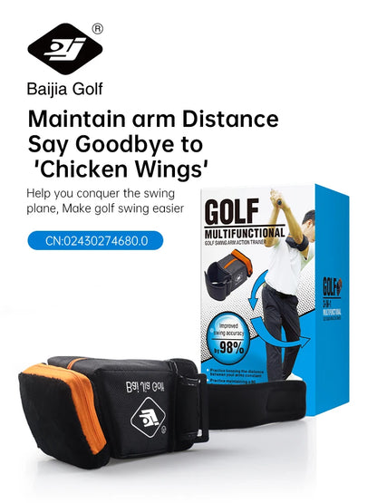 BAIJIA Golf Swing Arm Action Trainer – Swing Training Aid for Position Correction and Sports Improvement