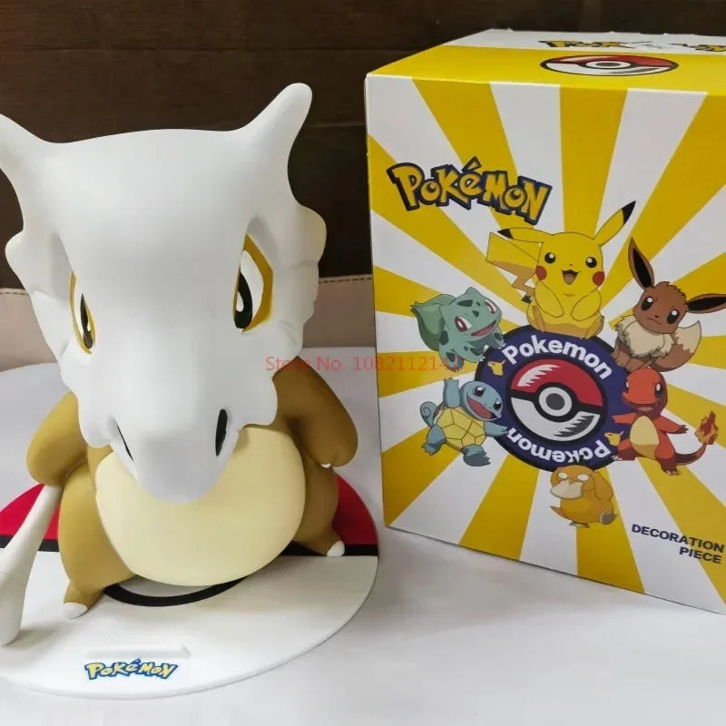 Pokemon Large Figure Set — Pikachu, Charmander, Eevee, Squirtle & Pokeball Doll Figurines, Kids Collectible Toys & Gifts