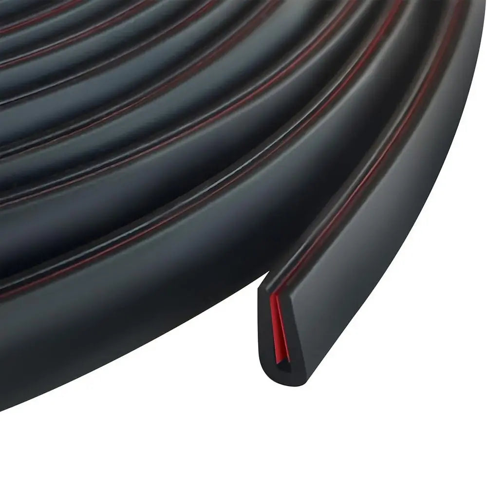 U-Shape Edge Protector Trim - 3M Waterproof Rubber Seal Strip for Edge Shielding