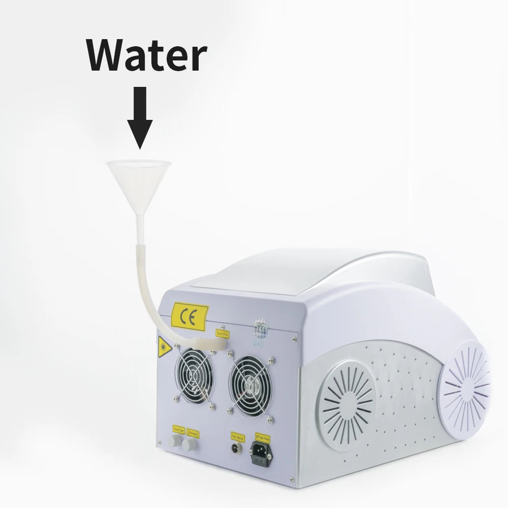 Q-Switch ND YAG Laser Machine – Tattoo & Eyebrow Removal, Mole & Freckle Whitening (532nm 755nm 1064nm)