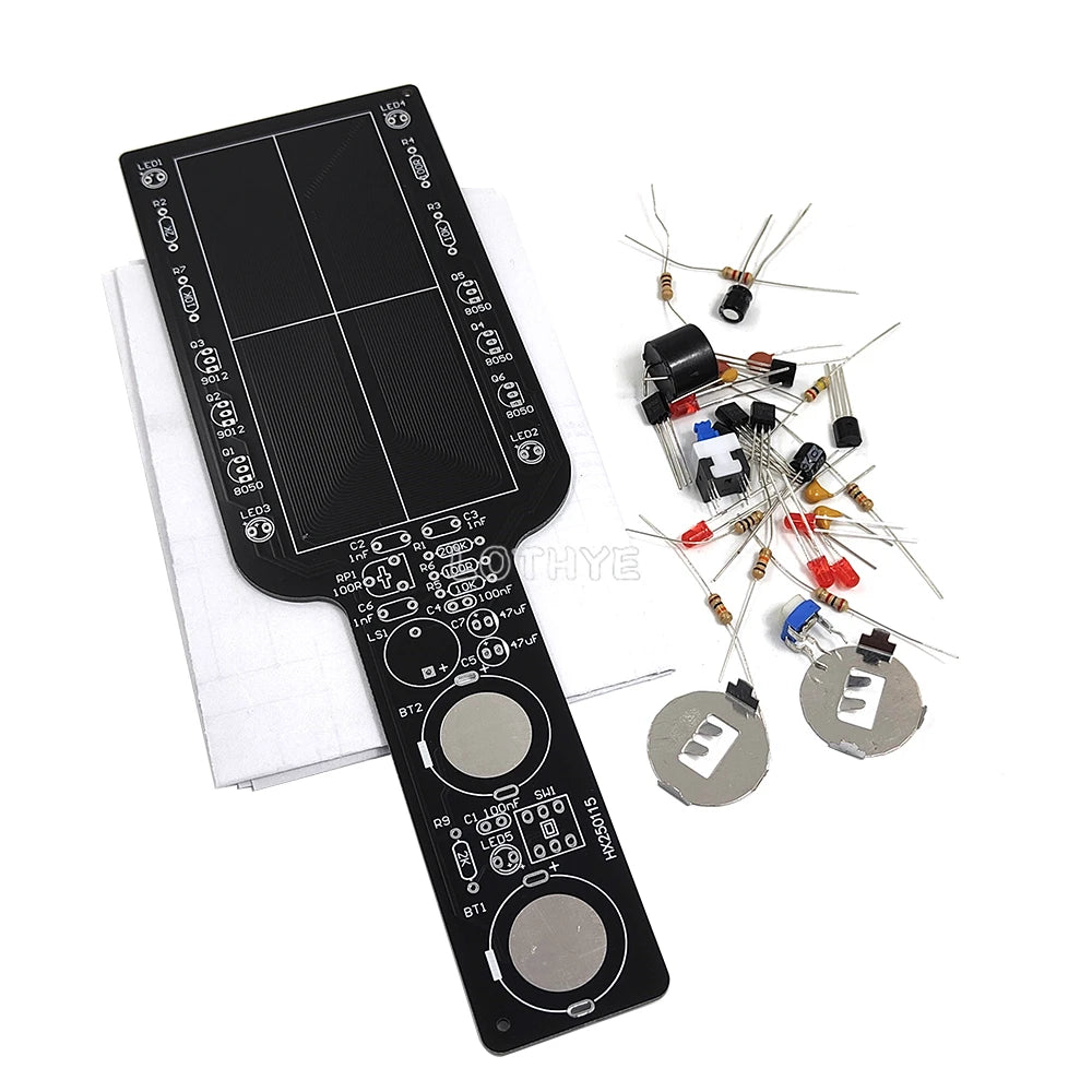 Mini Handheld Metal Detector - DIY Electronic Soldering Assembly Kit for School Training, Learning and Fun Projects