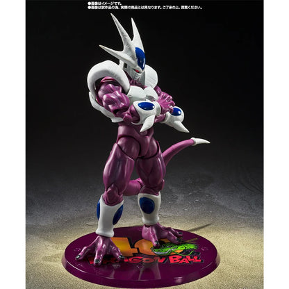 Bandai SHF Dragon Ball Cooler Final Form Action Figure – 40th Frieza Brother Anime Collectible Toy, Finished Model Gift for Kids