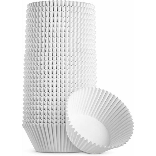 100/300PCS Paper Cupcake Liners for Muffins, Desserts, Chocolate Cups & Baking Molds
