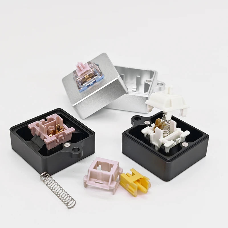3-in-1 Mechanical Keyboard Switch Opener — Aluminum Alloy Magnetic Tool for TTC, Cherry MX, Gateron, Kailh, Outemu Switches