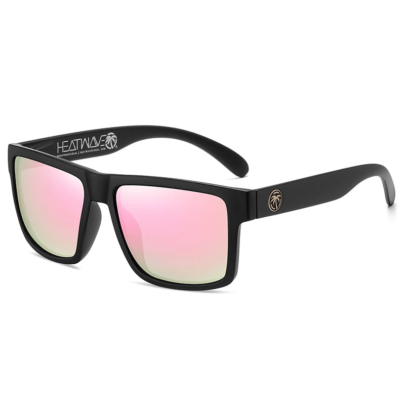 2024 New Heat Wave Luxury Polarized Sunglasses – Square Conjoined Lens, UV400 Protection for Men & Women
