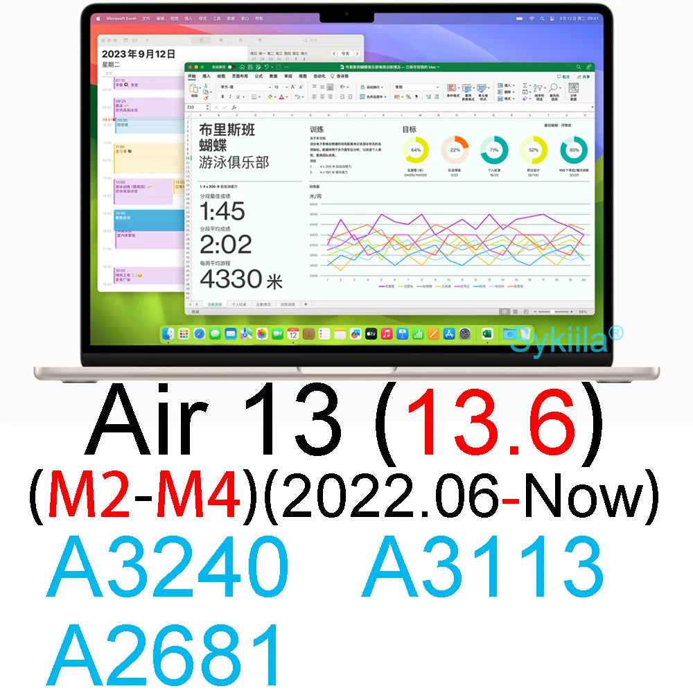 HD Soft Screen Protector for MacBook — Fits Air 13/15 & Pro 13/14/15/16 (M1–M5, Models A3113/A3434/A3421/A3420)