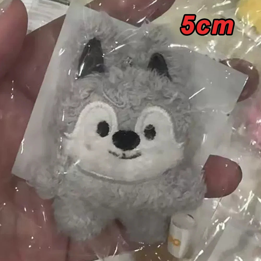 310style Skzoo Plush Pencil Case – Kawaii Kpop Stray Wolf Stuffed Animal Toy, Cartoon Plush Doll for Kids Gift
