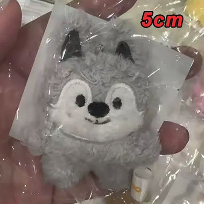 310style Skzoo Plush Pencil Case – Kawaii Kpop Stray Wolf Stuffed Animal Toy, Cartoon Plush Doll for Kids Gift