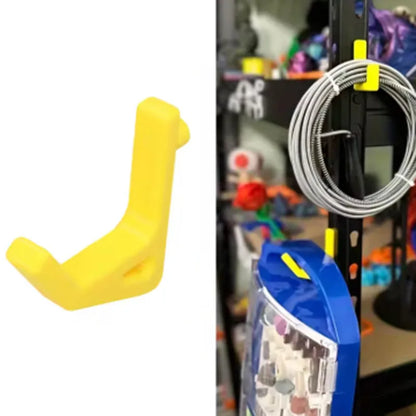 Universal Shelf Hooks - 10.3mm Hole Spacing Storage & Garage Shelving Support Hooks 5-20PCS