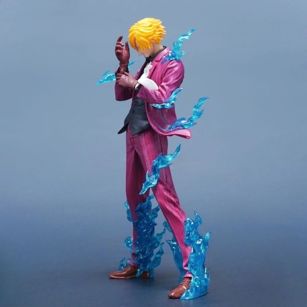 24cm ONE PIECE Sanji Anime Figure – PVC Action Statue for Desktop Collection & Gifts