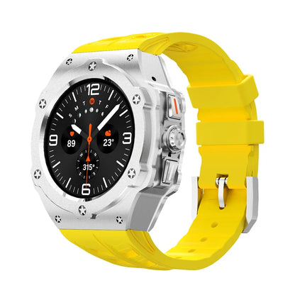 Luxury Carbon Case & Rubber Strap Kit – Samsung Galaxy Watch Ultra 47mm Accessories