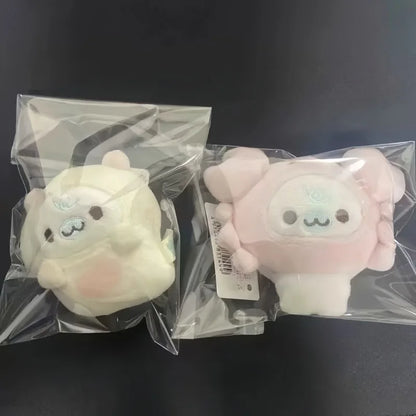 Cute Plush Seal Keychain - Furry Cartoon Bag Charm Pendant for Backpacks, Books & Gift Accessories