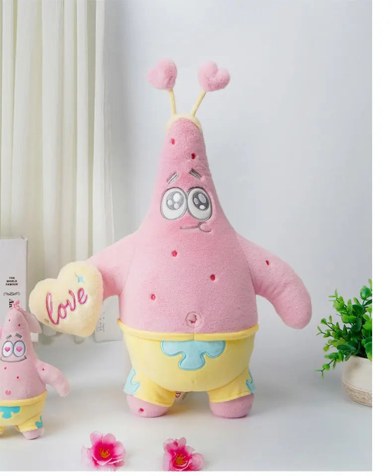 Potdemiel Spongebob Star Plush Doll – Cute Birthday Gift Pillow for Friends