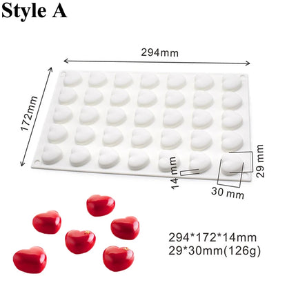 35-Cell Silicone Candy & Chocolate Mold — Jelly, Cake, Ice Cube & Dessert Baking Tool