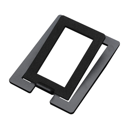 Carbon Steel Speaker Stand Base - Shock Absorbing Tabletop Audio Support